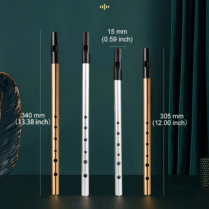 Bagpipe Practice Chanter - Miwayer Otantik İrlanda Düdük Flüt C/D