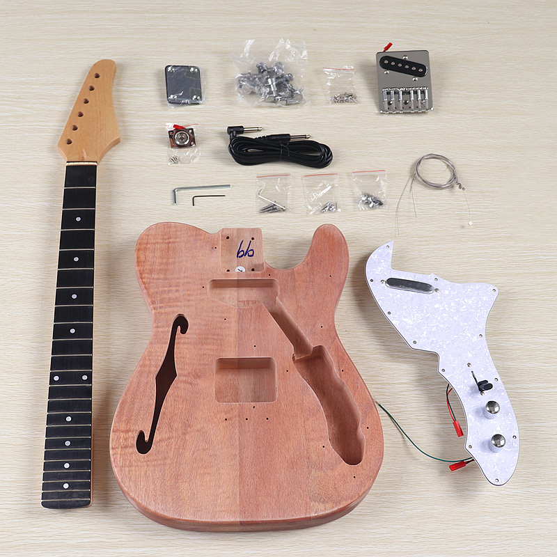 Dobro Resonator Guitar - F Delikli Elektro Gitar DIY Kiti