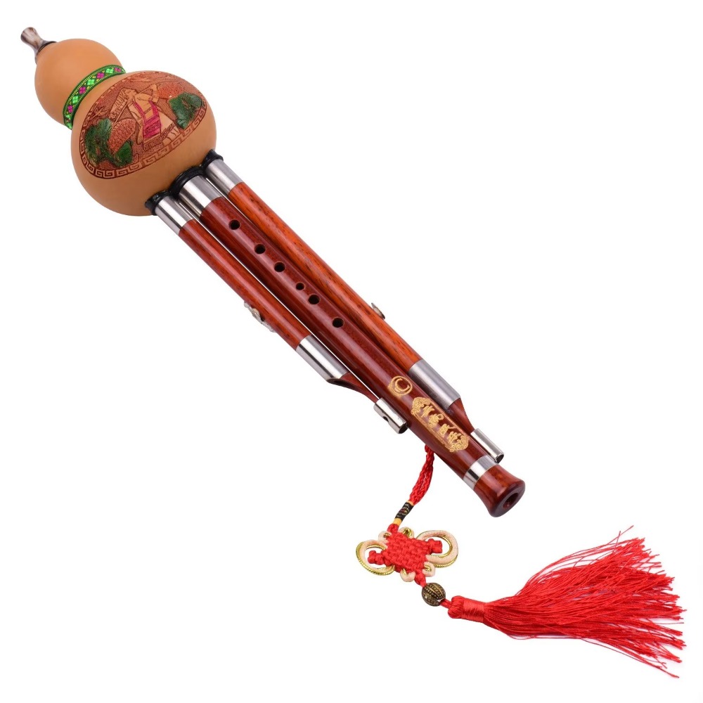 Musical Instrument Flute - 3 Tonlu C Tuşlu Hulusi Kabak