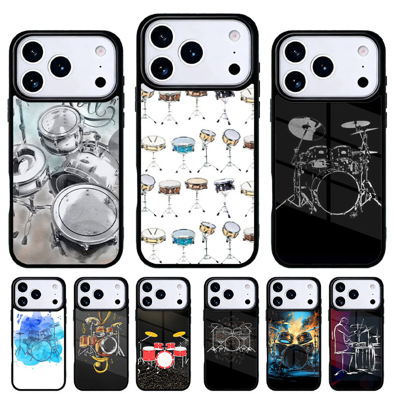 Musical Instrument Quotes - Müzik Aleti Davul Telefon Kılıfı iPhone