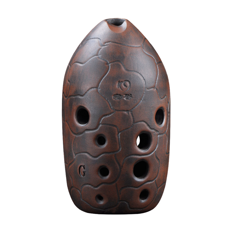 Musical Instrument Xun - 10 delik çömlek Xun F ton