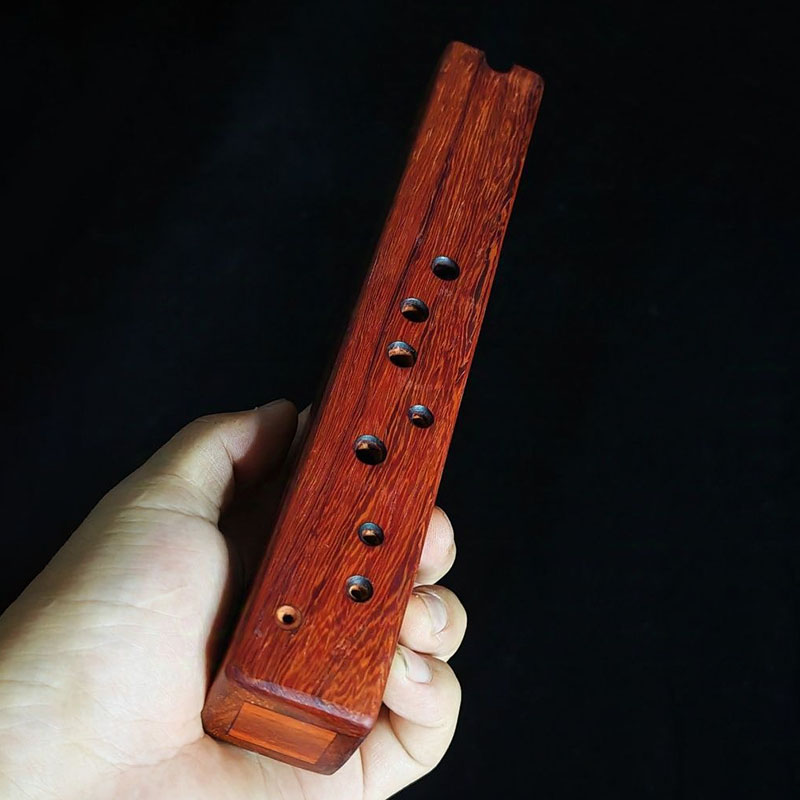 Musical Instrument Xun - 10 Delikli Ahşap Xun Yetişkin Acemi