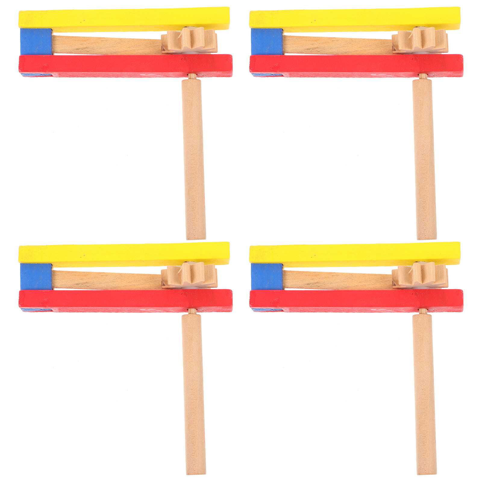 4 Adet Uzun Saplı Ahşap Kastan - Musical Instrument Long incelemesi ve fiyatı