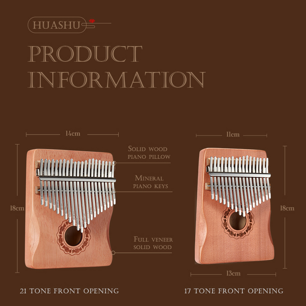 Hluru 17 Tuşlu Kalimba Parmak  - A Musical Instrument With Keys incelemesi ve fiyatı