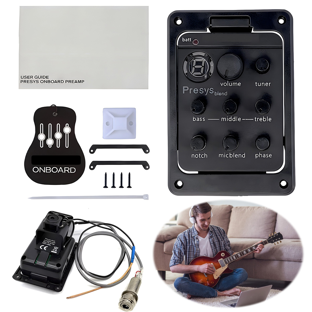 Fishman Presys Blend 301 Gitar - Dobro Resonator Guitar incelemesi ve fiyatı