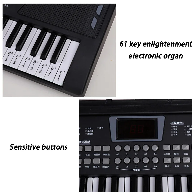 Çocuk Elektronik Org 61-Tuş Ta - Musical Instruments Names incelemesi ve fiyatı