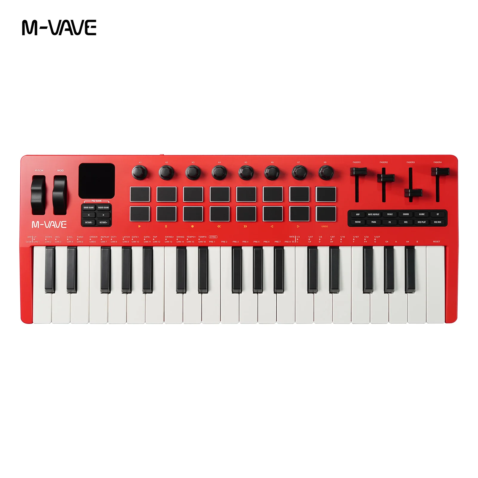 M-VAVE SMK-37 Pro 37 Tuşlu Kır - Musical Instruments Names incelemesi ve fiyatı