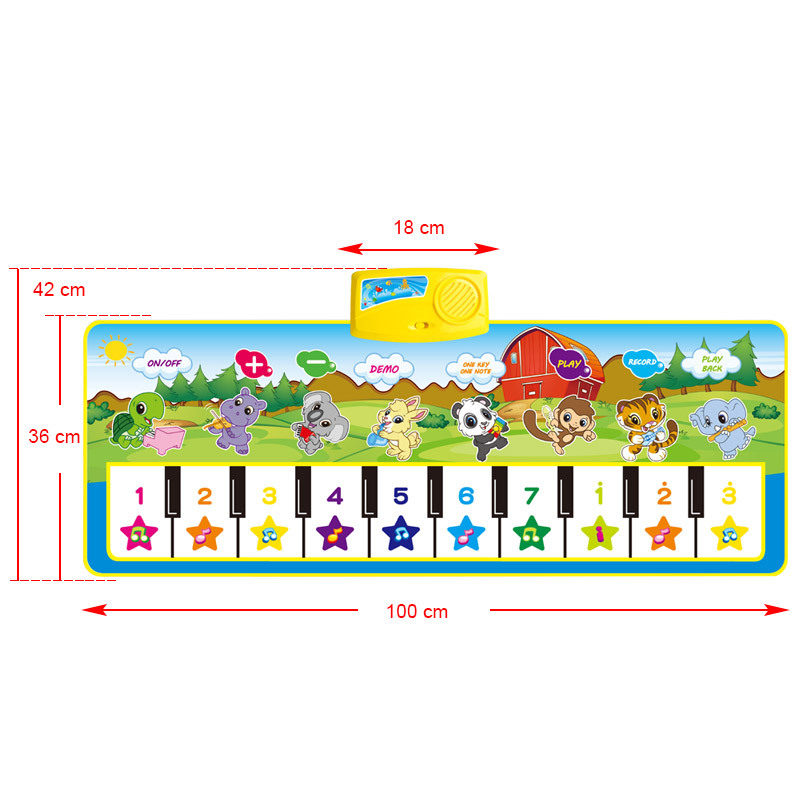 Bebek Duyusal Müzikli Oyun Mat - Musical Instrument No Touch incelemesi ve fiyatı